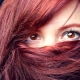 Burgundy hair dye: who suits, dyeing rules