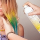 Vopsea de păr spray: caracteristici și subtilități la alegere