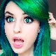 Tinte para el cabello verde: características y secretos de uso.
