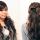 Beautiful hairstyles with semi-loose hair