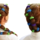 Hairstyles with elastic bands