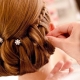 Stylish hairstyles with hairpins