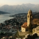 Recursos de recreação na cidade de Kotor em Montenegro