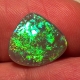 Opal hijau: seperti apa, sifat, dan kegunaannya