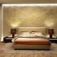 Yatak odasında dekoratif sıva: seçim için çeşitler ve ipuçları