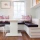 Sofa untuk dapur kecil: pilihan terbaik dan kriteria pemilihan