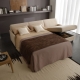 Sofa di bilik tidur: jenis, ciri pilihan dan penempatan