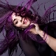 Violetiniai plaukai: spalvų derinimo parinktys ir dažymo patarimai