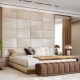 Yatak odası için duvar paneli seçiminin özellikleri ve özellikleri