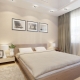 Características de la decoración del dormitorio en colores beige.