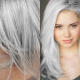 Silver blond: features, nuances of dyeing and hair care