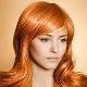 Light red hair color: the choice of shade and the nuances of coloring