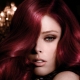Dark red hair color: topical shades and color recommendations