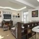 Možnosti designu pro kuchyň-obývací pokoj s barem