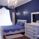 Opțiuni de design pentru dormitor în tonuri de albastru