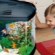 Dětská akvária: odrůdy, výběr, osídlení