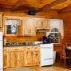 Diseño de interiores de cocina rústica