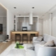 Keuken-woonkamer ontwerp 17 m². m: lay-out- en ontwerpopties