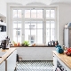 Thiết kế nhà bếp có cửa sổ: đề xuất hữu ích và ví dụ thú vị