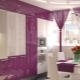 Bucătărie violet: combinații de culori și exemple de interior