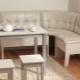 Sofa kulit untuk dapur: model dari kulit semula jadi dan tiruan, petua untuk memilih