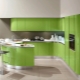 Svetlo zelené kuchyne