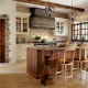 Kitchen in a country house: interior design and furnishings