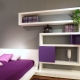 Shelves in the bedroom: varieties, design options and selection features
