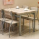 Stolice i stolovi za kuhinju: vrste i izbor
