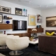 Dzīvojamās istabas TV zonas dizaina iespējas