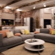 Design interiéru obývacího pokoje ve stylu podkroví
