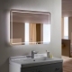Features of the choice of a touch-sensitive mirror in the bathroom