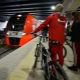Rules for transporting a bicycle on the train
