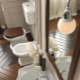 Retro tualeto dubenys: stiliaus ypatybės ir gamintojų apžvalga