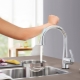 Faucets Grohe untuk dapur: ciri, jenis dan pilihan
