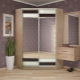 Γωνιακές ντουλάπες στο διάδρομο: σχεδιασμός, τύποι και επιλογή