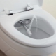 Nhà vệ sinh có chức năng chậu rửa vệ sinh: mô tả, giống và phạm vi mô hình