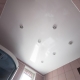 Опции за дизайн на тавана в тоалетната