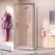 Sklenené sprchové kúty: vlastnosti, odrody a možnosti