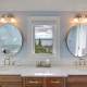 ¿Cómo elegir un espejo de baño ovalado?