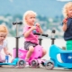 Scooters para crianças a partir dos 2 anos: variedades e regras de funcionamento