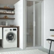 Washing machine in the bathroom: where and how to arrange it?