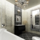 Bilik mandi Art Deco: peraturan reka bentuk dan contoh yang cantik