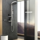 Iebūvētās dušas sistēmas: šķirnes, zīmoli, atlases noteikumi