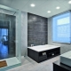 Diseño de interiores de baño 6 m2. metro