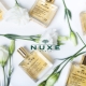 Kosmetik Nuxe: maklumat jenama dan pelbagai
