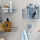 Stainless steel shelves for the bathroom: types, tips for choosing