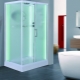 Rectangular shower enclosures with a low base