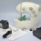 Mini-máquinas de coser: una descripción general de los modelos, consejos para elegir y usar