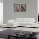 Fehér kanapék a belső térben: mit kombináljunk és hogyan válasszunk?